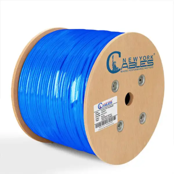 Bulk Cat6 Plenum Shielded Solid Copper Cable Spool