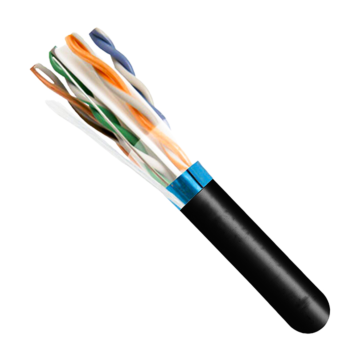 CAT6A Plenum ETL Listed Shielded F/UTP 23AWG CMP 1000ft Spool