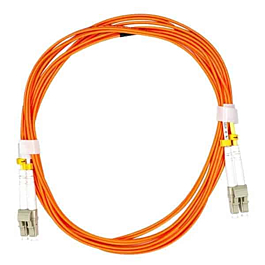 OM1 62.5/125 LC to LC Duplex Multimode Fiber Optic Patch Cable