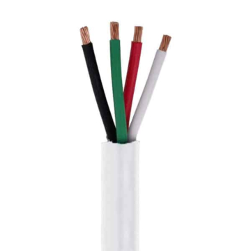 High Strand Audio Cable 12/2 | 12/4 | Plenum | PVC Stranded Bare Copper Conductors Unshielded 500ft | 1000ft Pull Box