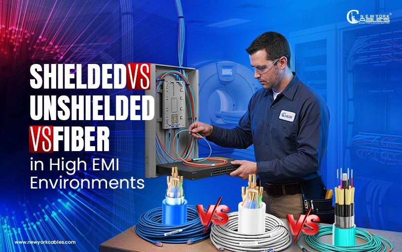 Shielded vs Unshielded vs Fiber in High EMI Environments