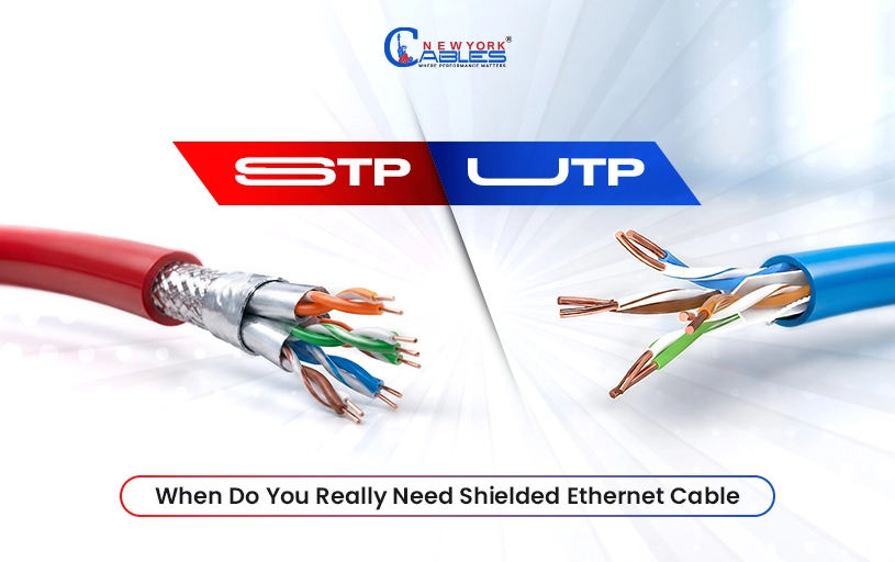 STP vs UTP When Do You Really Need Shielded Ethernet Cable