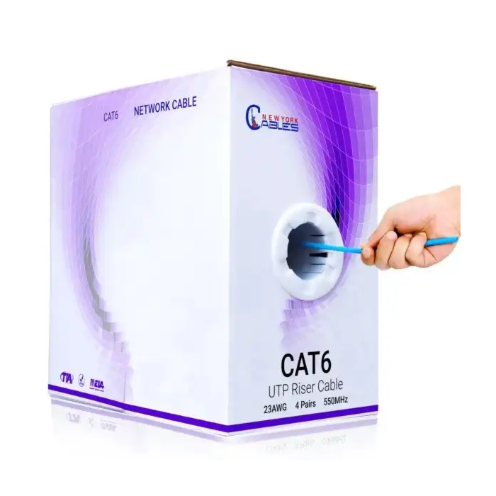 Cat6 Riser Blue Cable