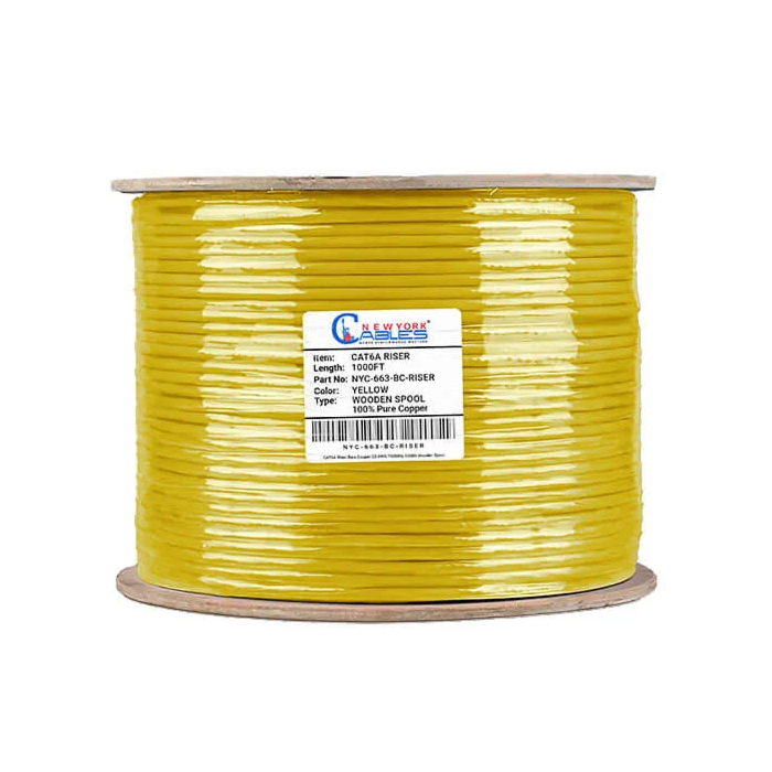 Cat6a Plenum Blue Cable