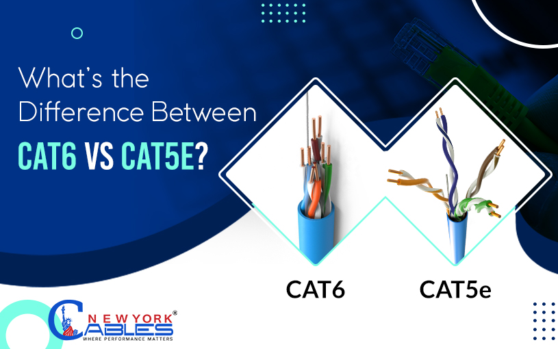 Difference Between Cat6 vs Cat5e