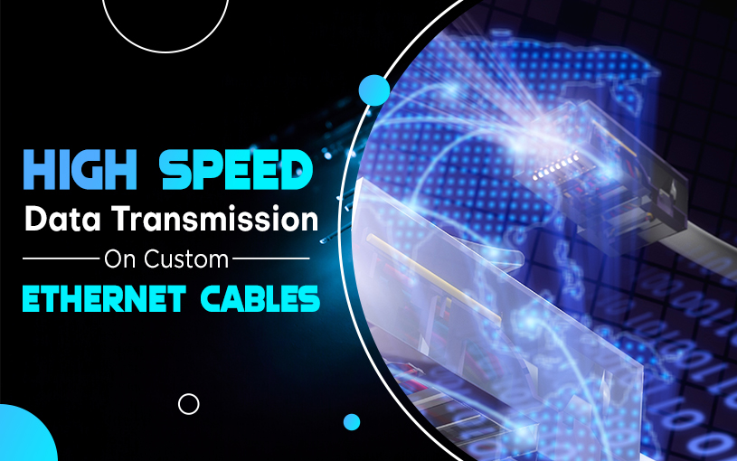 High-Speed Data Transmission on Custom Ethernet Cables
