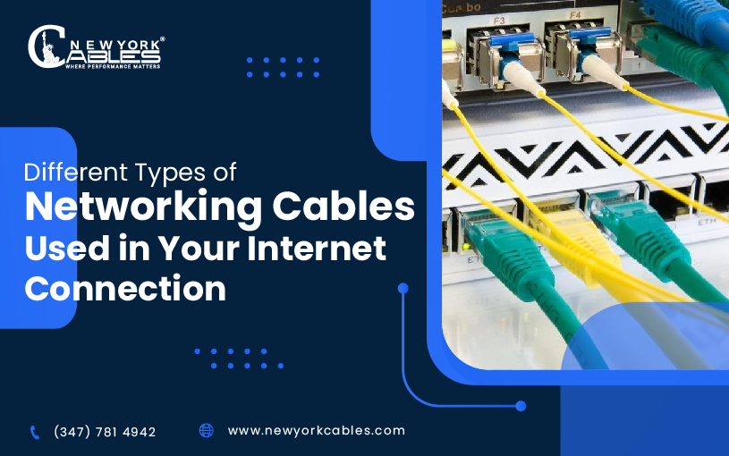 Different Types of Networking Cables Used in Your Internet Connection
