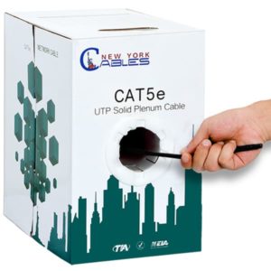 Black Cat5e Cable