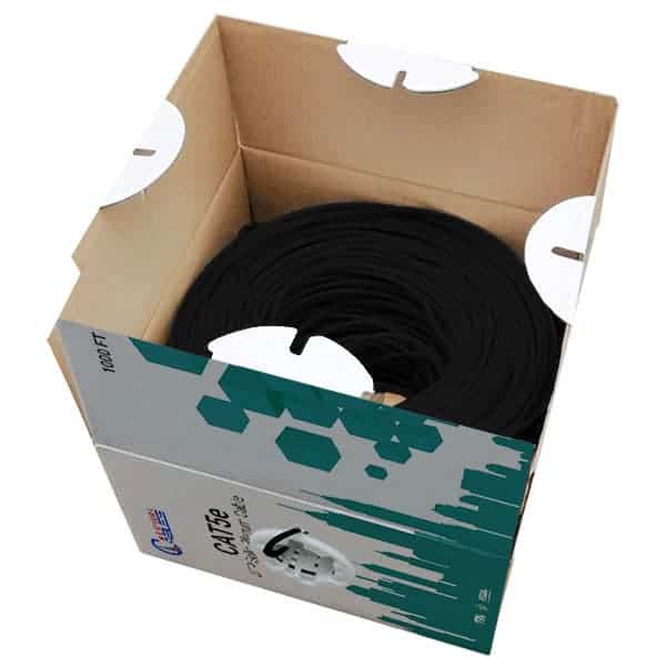 Black Cat5e Cables