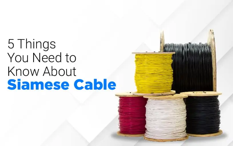 5 Things You Need to Know About Siamese Cable