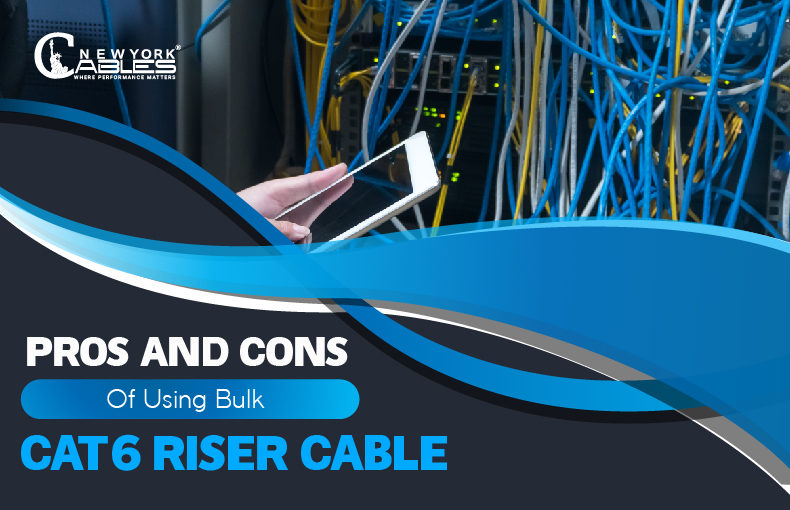 Using Cat6 riser Bulk Cable