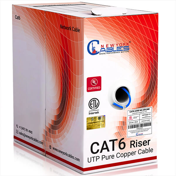 Cat6-Riser-UTP-Solid-Copper-1000ft-Ethernet-Cable-ULETL-Listed-And-TAA-CompliantBlue